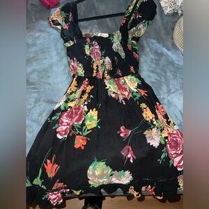 Adorable Short Floral Dress